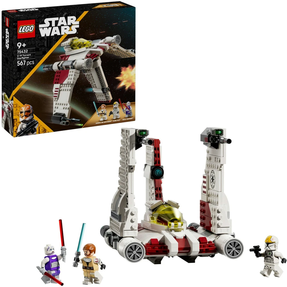 LEGO 75432 Star Wars V-19 Torrent Starfighter Spielzeug