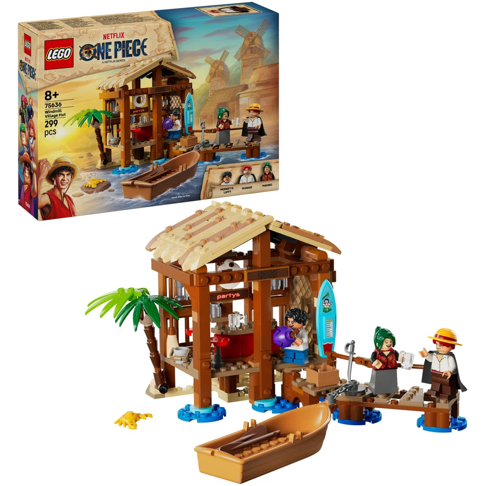LEGO 75636 One Piece Windmill Village Hut építőjáték