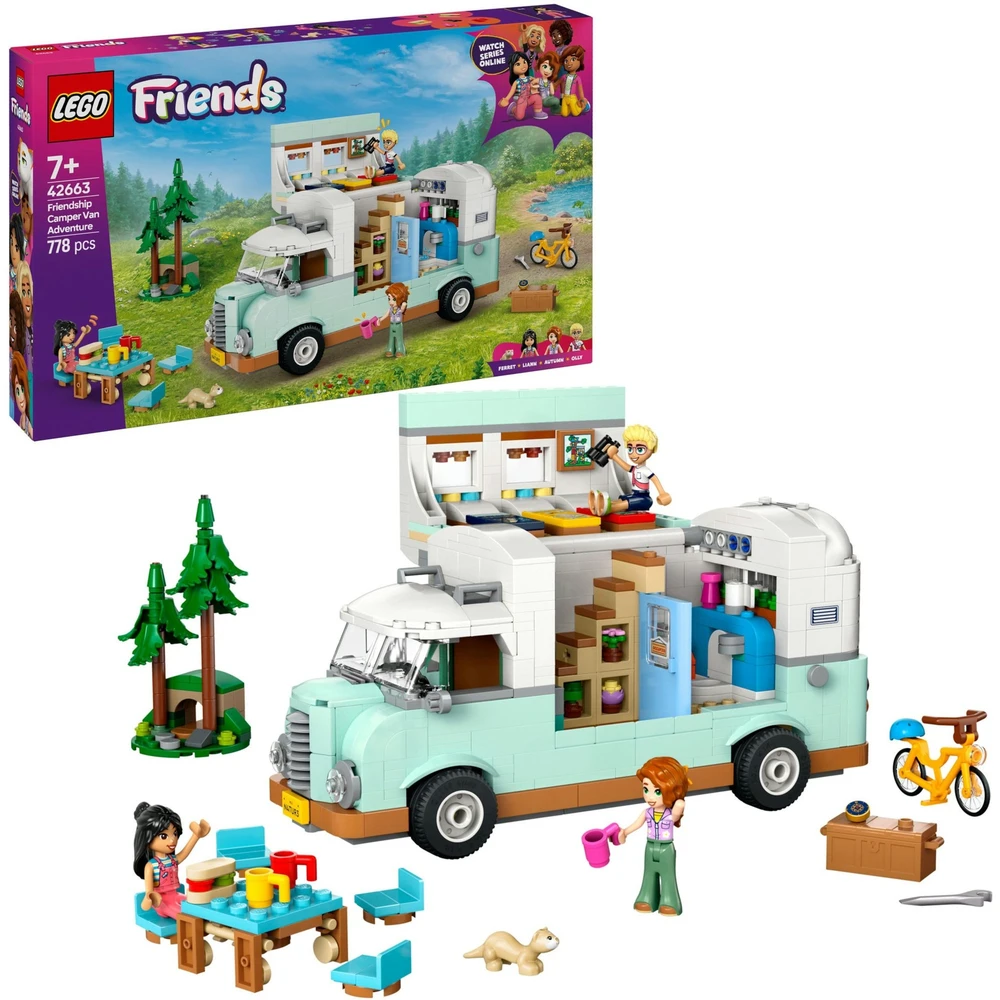 LEGO 42663 Friends Lakókocsi