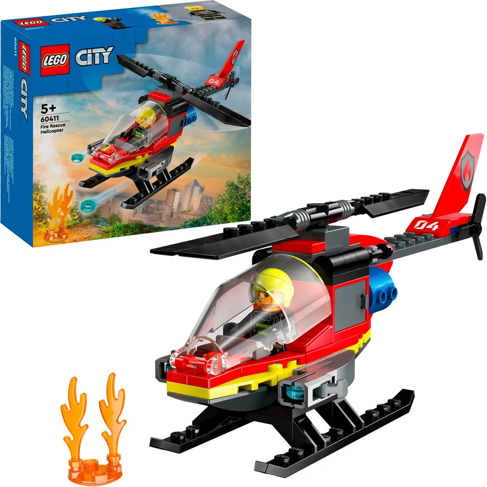 LEGO City 60411 Tűzoltó helikopter építőjáték 60411