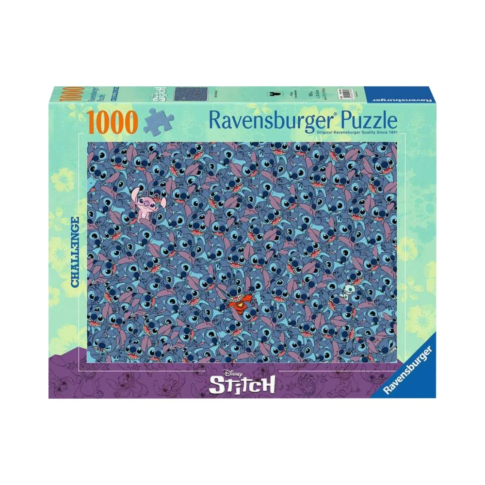 RAVENSBURGER Puzzle Challenge Disney Stitch 1000 pieces 12001265