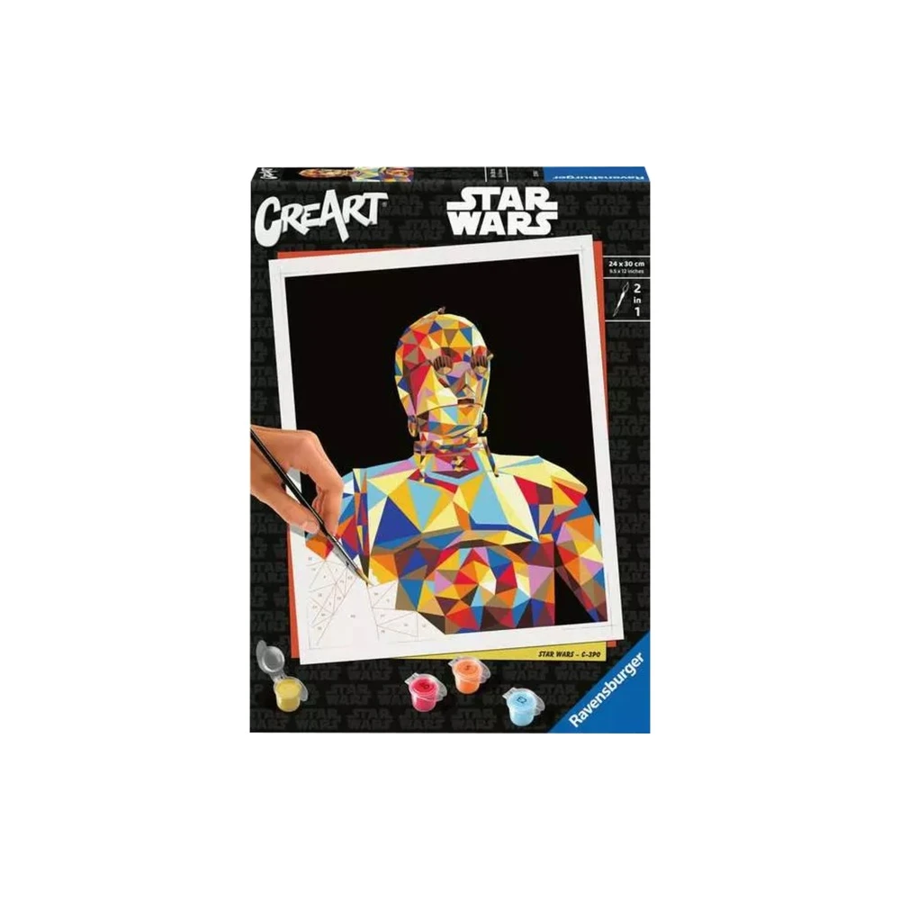 RAVENSBURGER CreArt Star Wars - C-3PO staining kit 23894