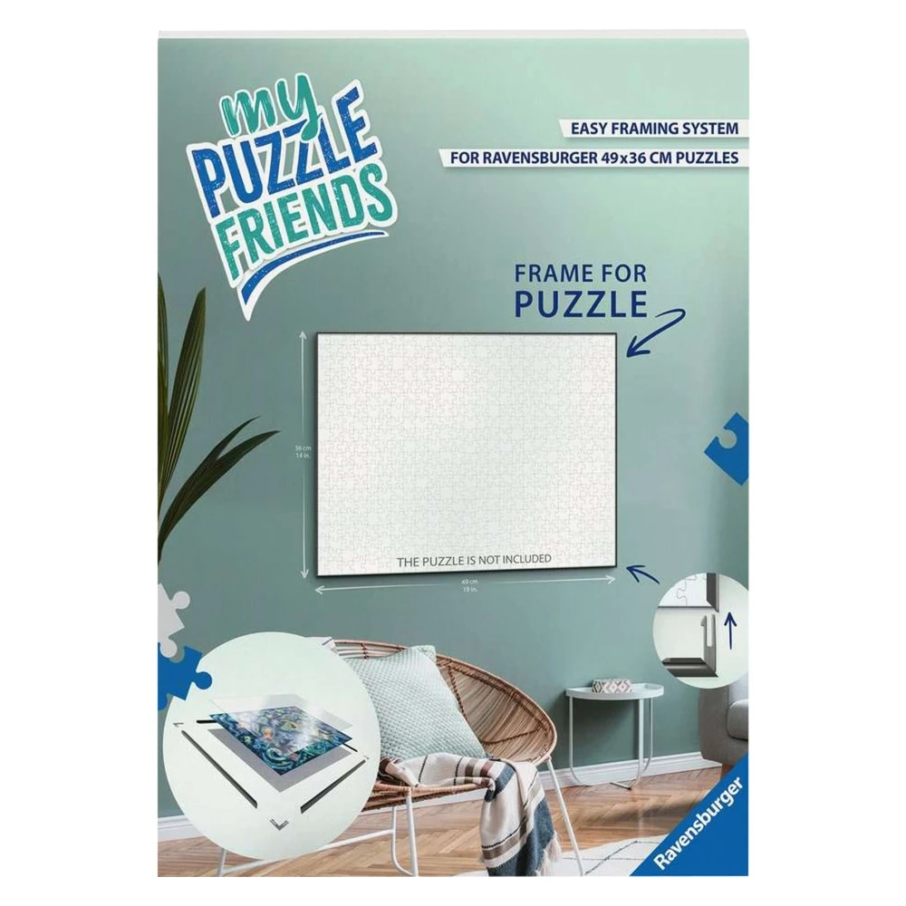 RAVENSBURGER Puzzle keret fekete 500 darabos puzzle-hoz 17900