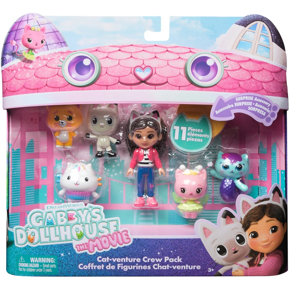 SPIN MASTER Gabby's Dollhouse: The Movie - Cat-venture Crew figuraszett 6072633