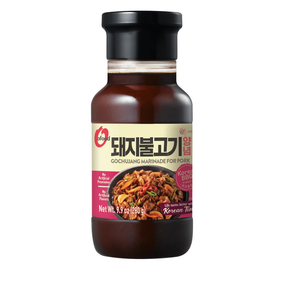 O Food koreai bbq bulgogi pác sertéshúshoz 280 g