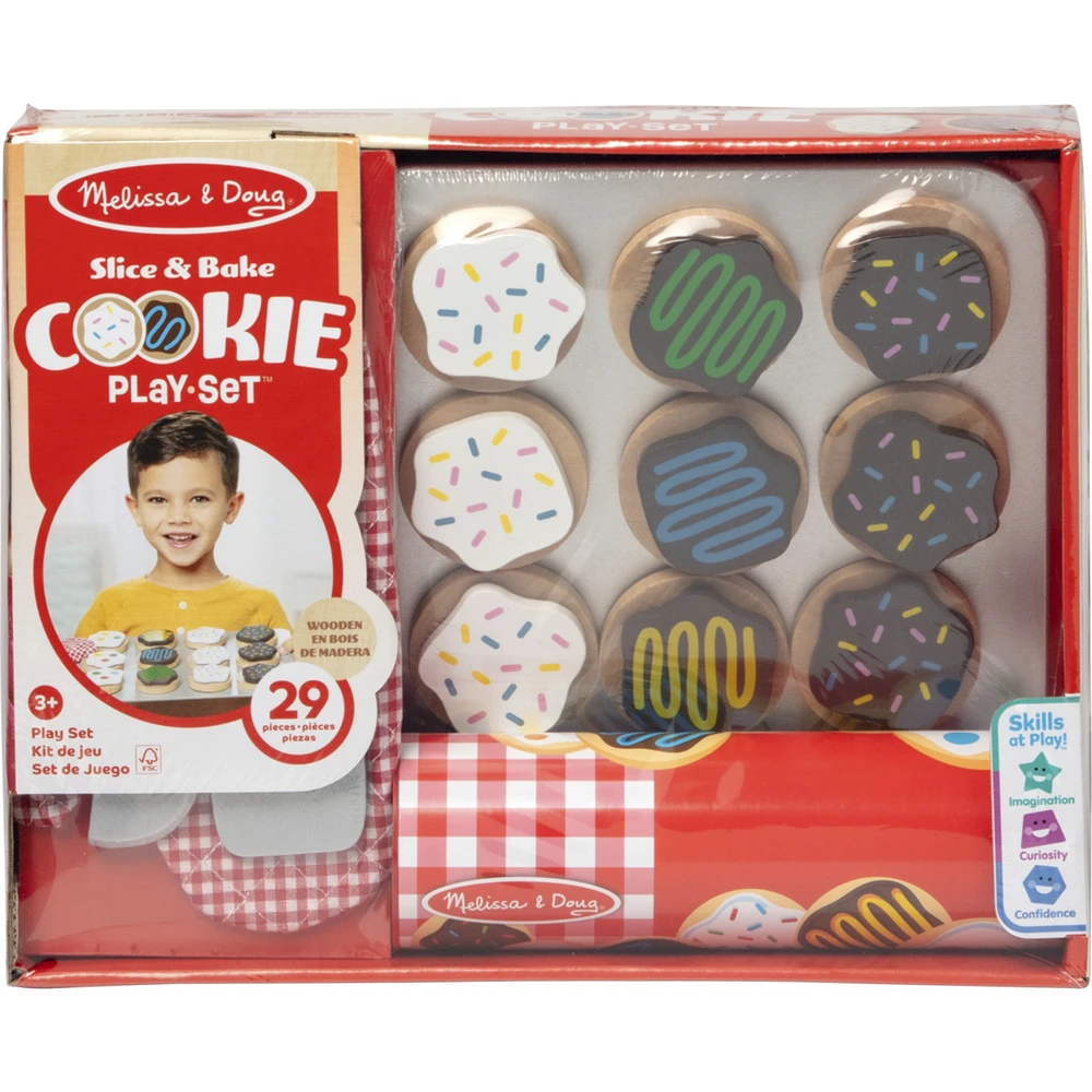 MELISSA AND DOUG Fa keksz készlet - játékkonyha kiegészítő 6074870