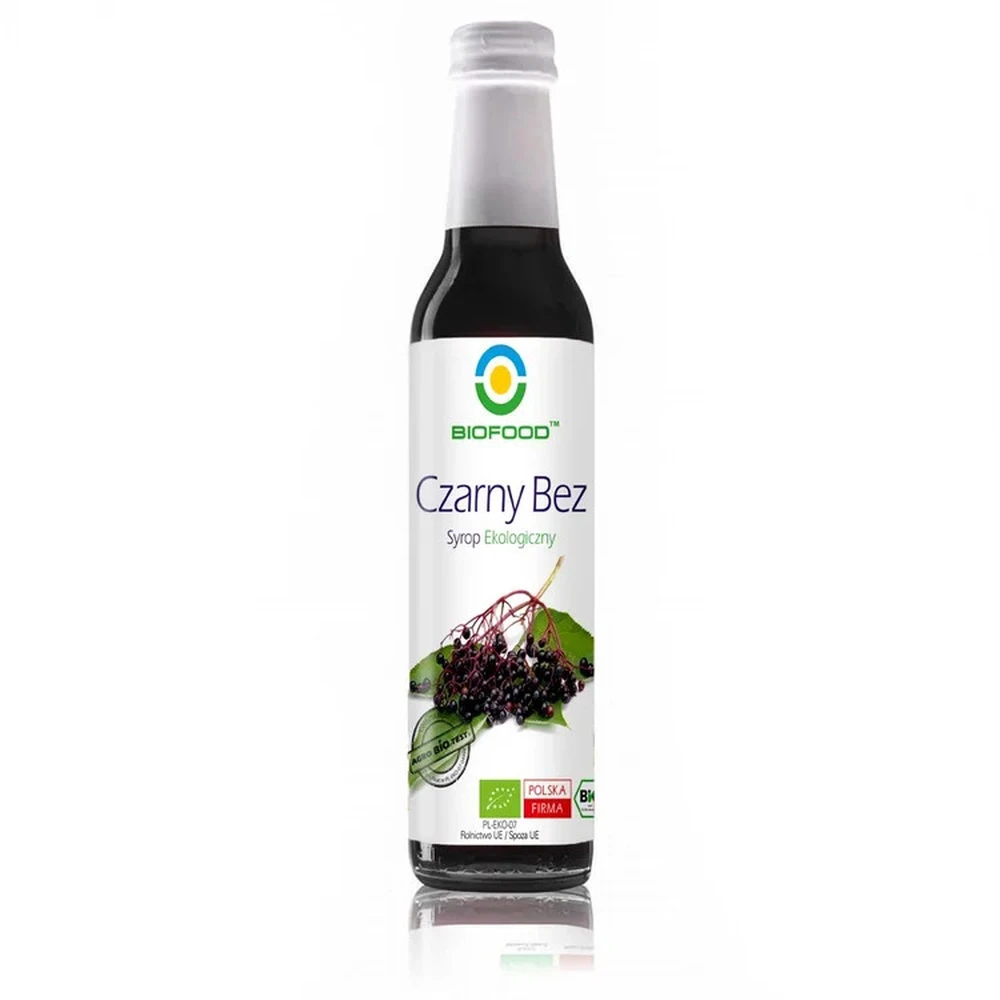 BIO FOOD bio 50°% black elder syrup 250ml