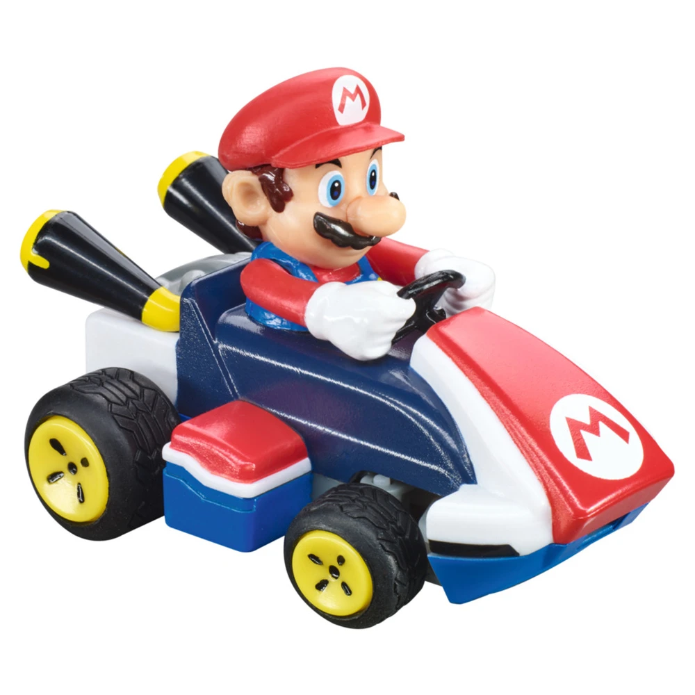 CARRERA 2.4GHz Mario Kart Mini RC - Mario Paperbox távirányítós autó 370430032