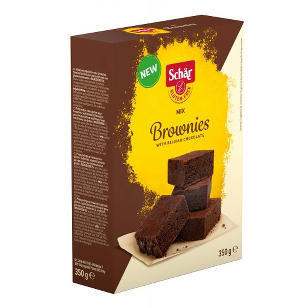 SCHAR gluténmentes brownie alappor 350g