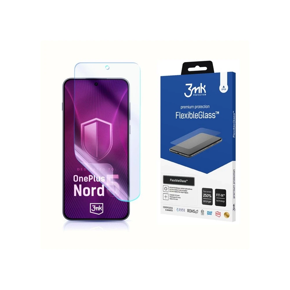 3MK FlexibleGlass Hybrid screen protector OnePlus Nord 5