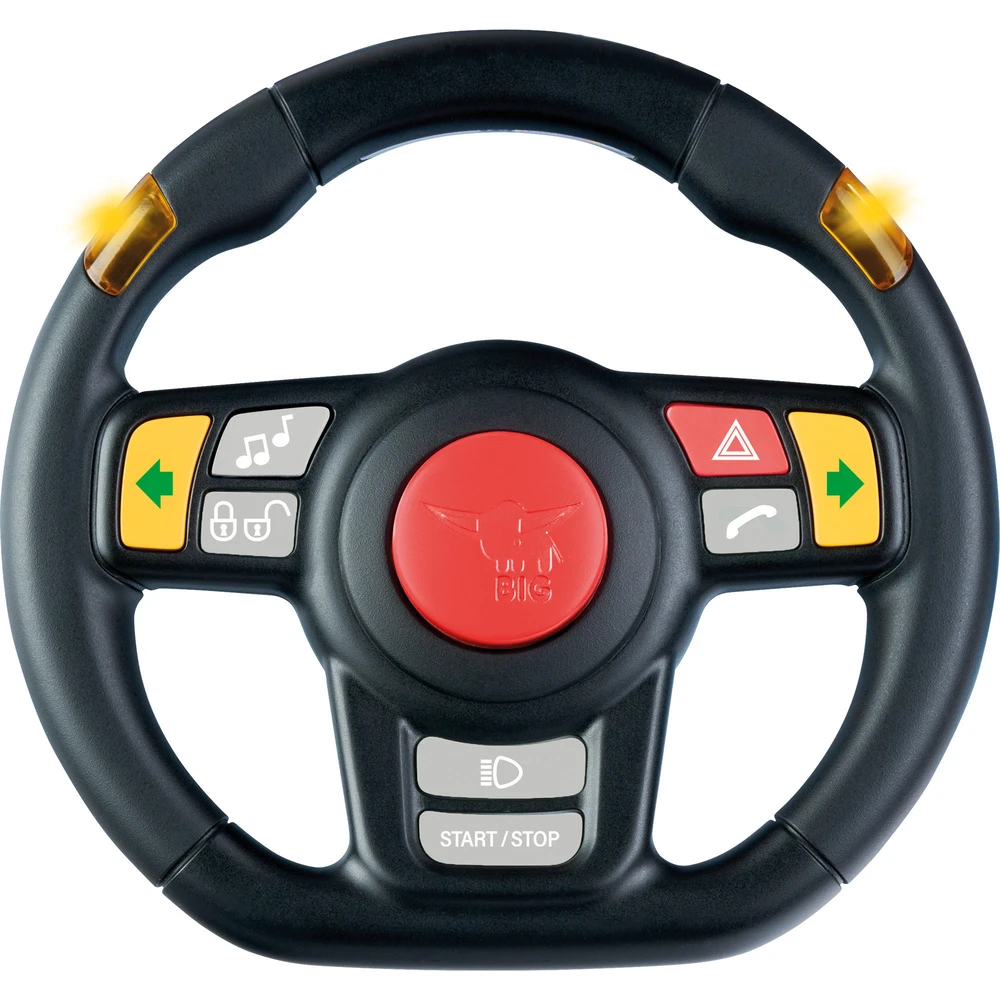 BIG Sound steering wheel black/red 800055470