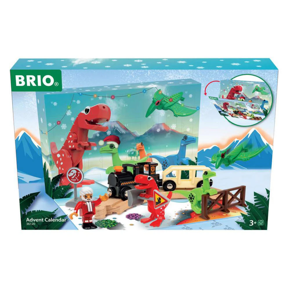 BRIO World Adventi naptár 2025 játékfigura szett 63612000