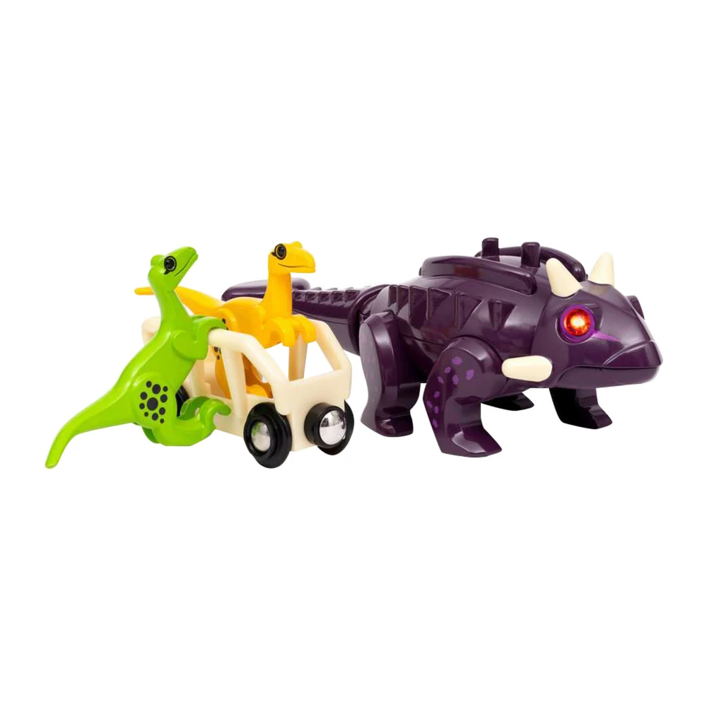 BRIO World Dinosaur Ankylosaurus játékfigura szett fény- és hangeffektekkel 63608200
