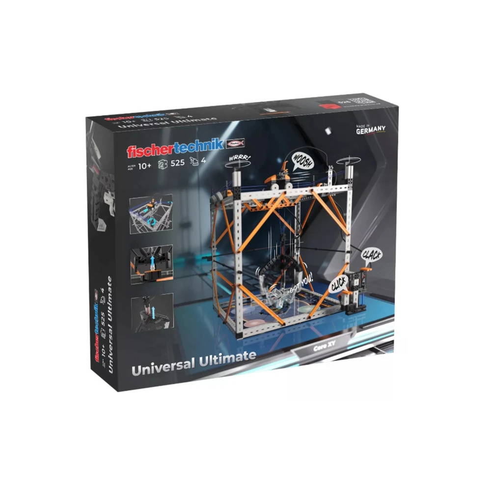 FISCHERTECHNIK Universal Ultimate építőkészlet 525 darabos 576102