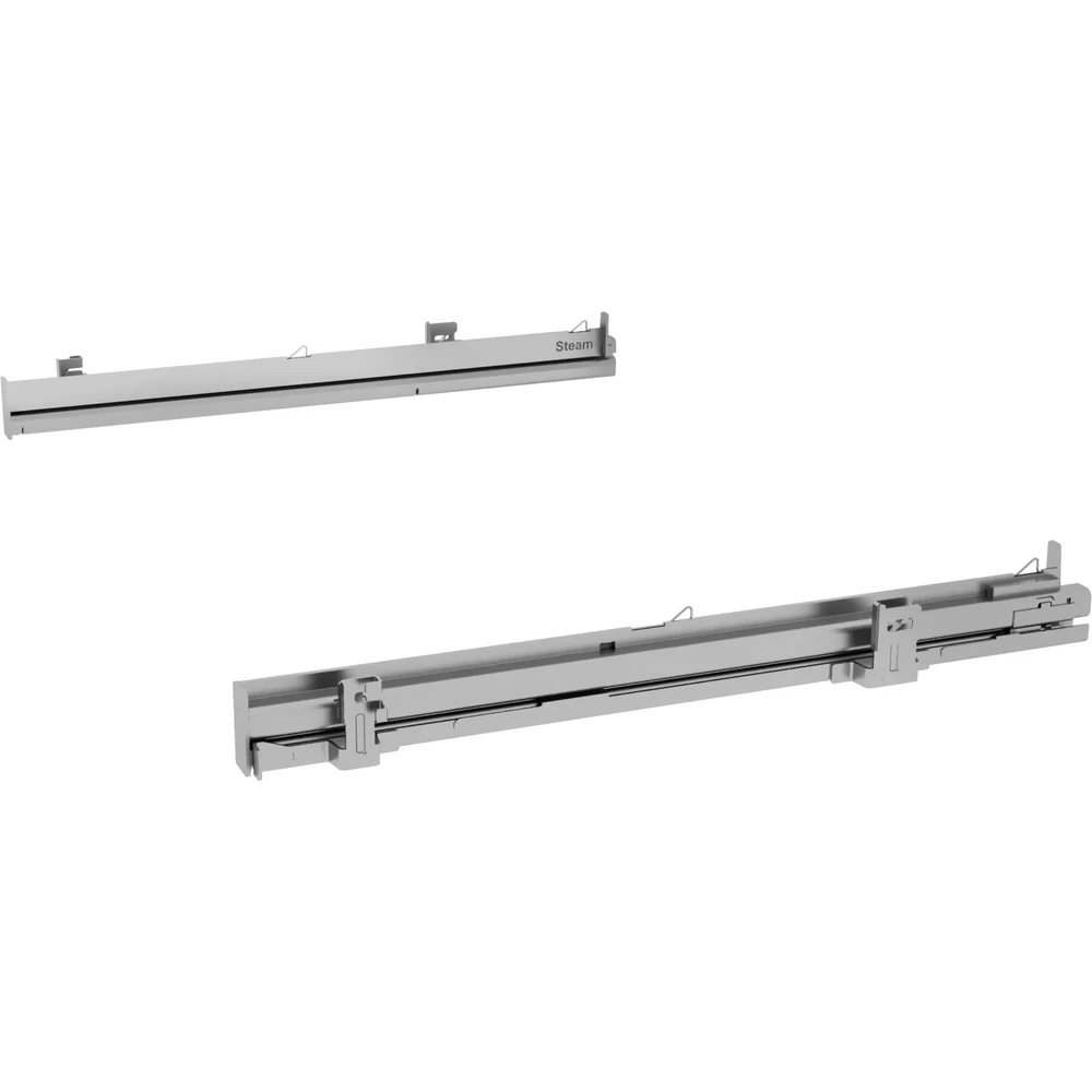 NEFF Clip-on teljes kihúzású fiók Z1608DX0. gőzálló. rozsdamentes acél sütőfiók. 1 szint. szintfüggetlen Z1608DX0