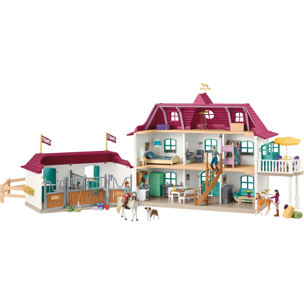 SCHLEICH Horse Club Tavi Lovasfarm játékszett 42706