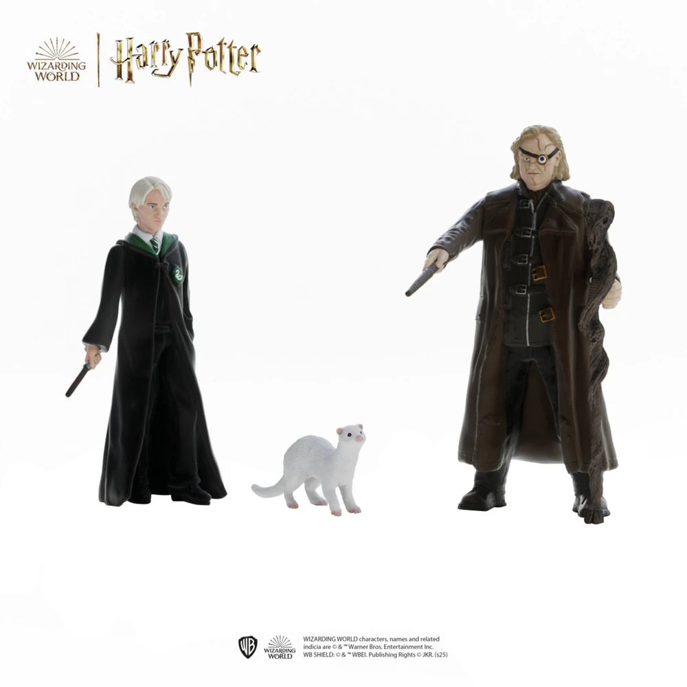 SCHLEICH Wizarding World Harry Potter - Mad-Eye Moody and Draco Malfoy görénnyel játékfigura set 14907