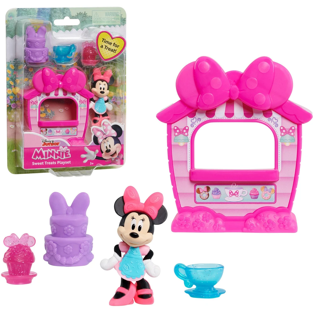 JUST PLAY Disney Junior Minnie Mouse Sweet Treats játékszett figura 88153