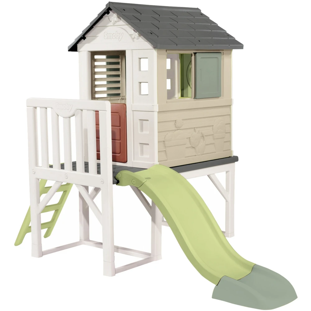 SMOBY Life játszóház lábakra helyezve kerti játszóeszköz 7600810802
