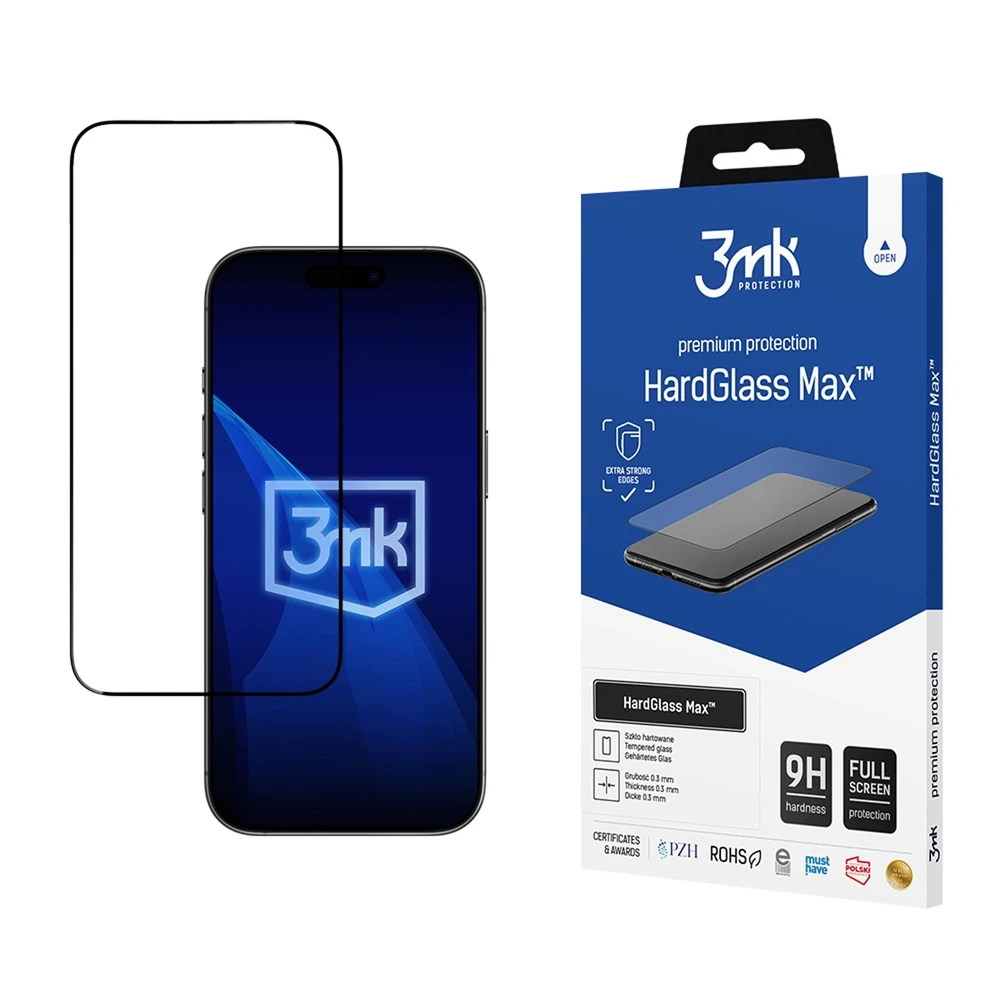 3MK HardGlass Max edzett üveg védőfólia Apple iPhone Air készülékhez