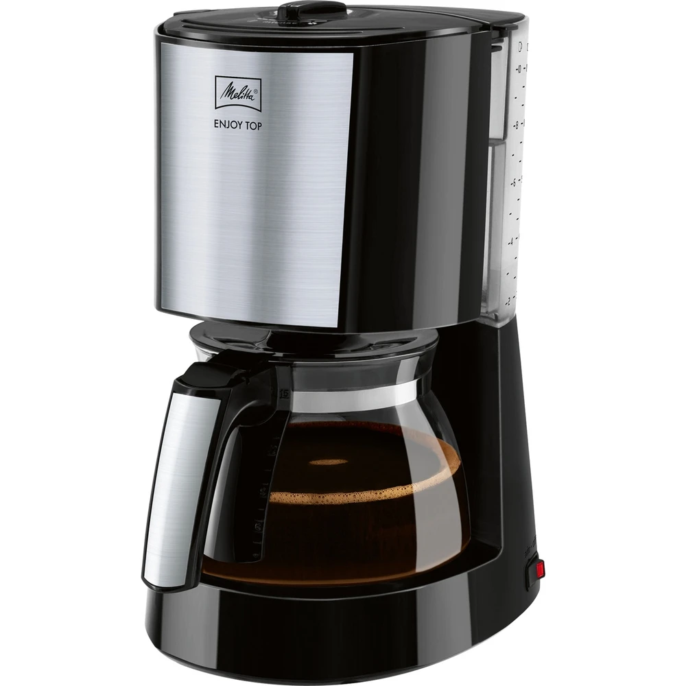 MELITTA ENJOY TOP 1017-04 mit Teebeuteln Kaffeemaschine schwarz