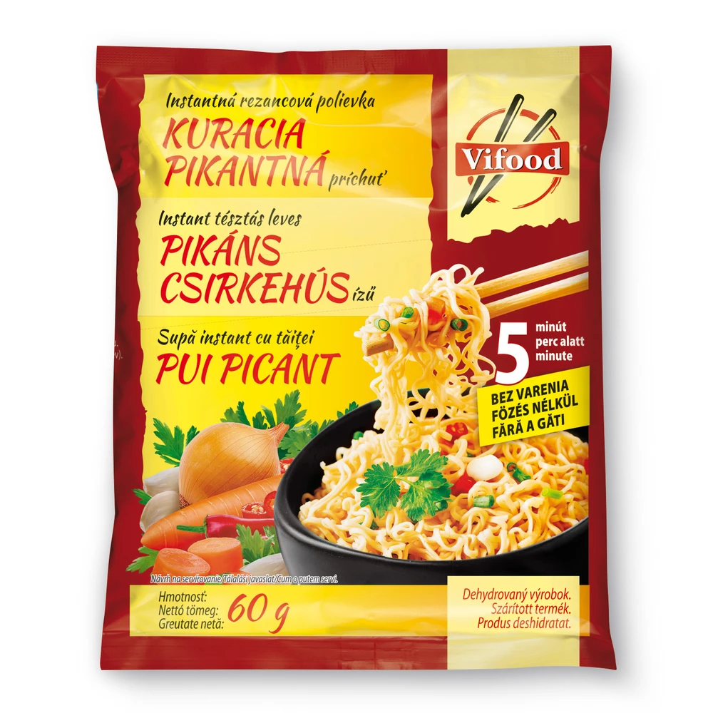 Thymos vifood instant soup pikáns csirkehús taste 60 g