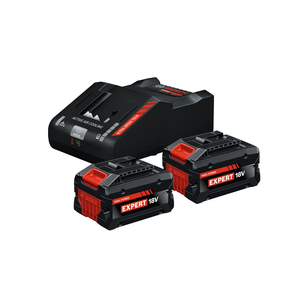 BOSCH march stock 2x ProCORE18V 8.0Ah + charger 1600A0373T