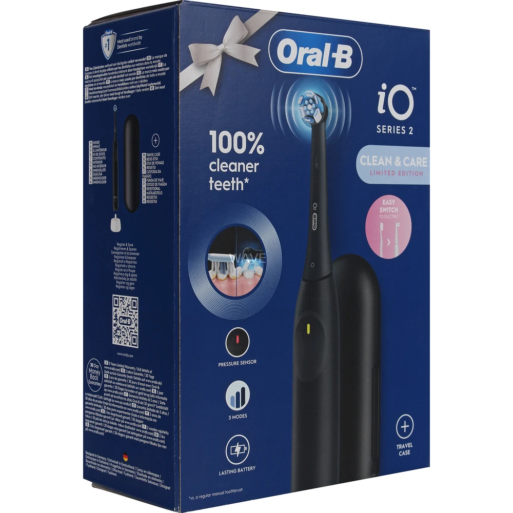 ORAL-B iO Series 2 Night Black Limited Edition electric toothbrush ...