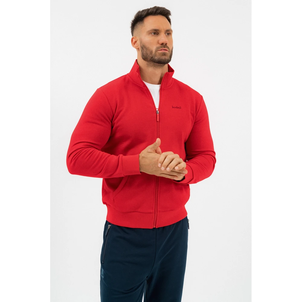 BUDMIL Galléros szabadidőfelső man red XL