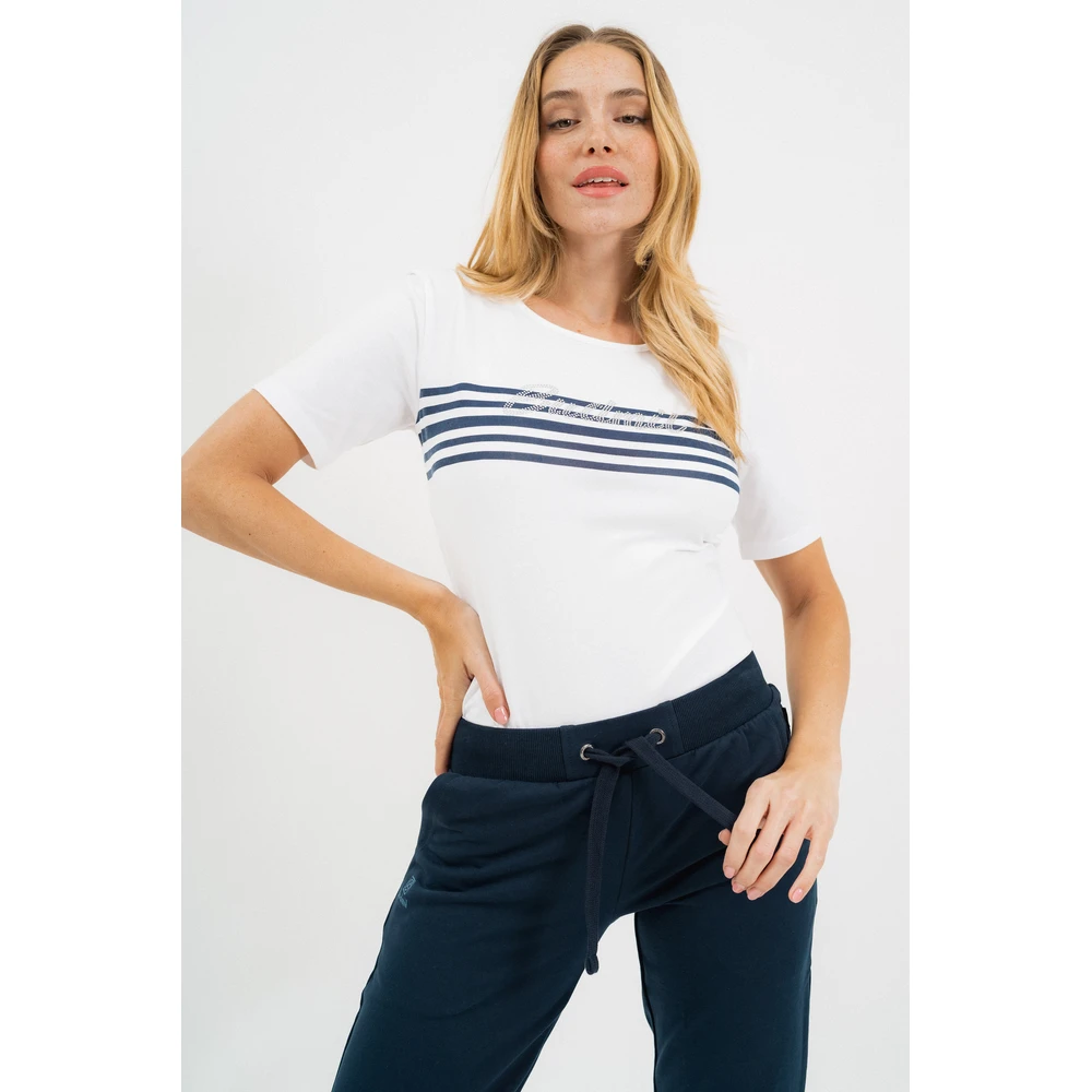 BUDMIL Female szabadidőnadrág straight szárú dark blue XS