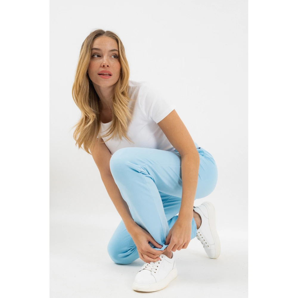 BUDMIL Female elasticated bottomed szabadidőnadrág v.kék XS 20210461-001261