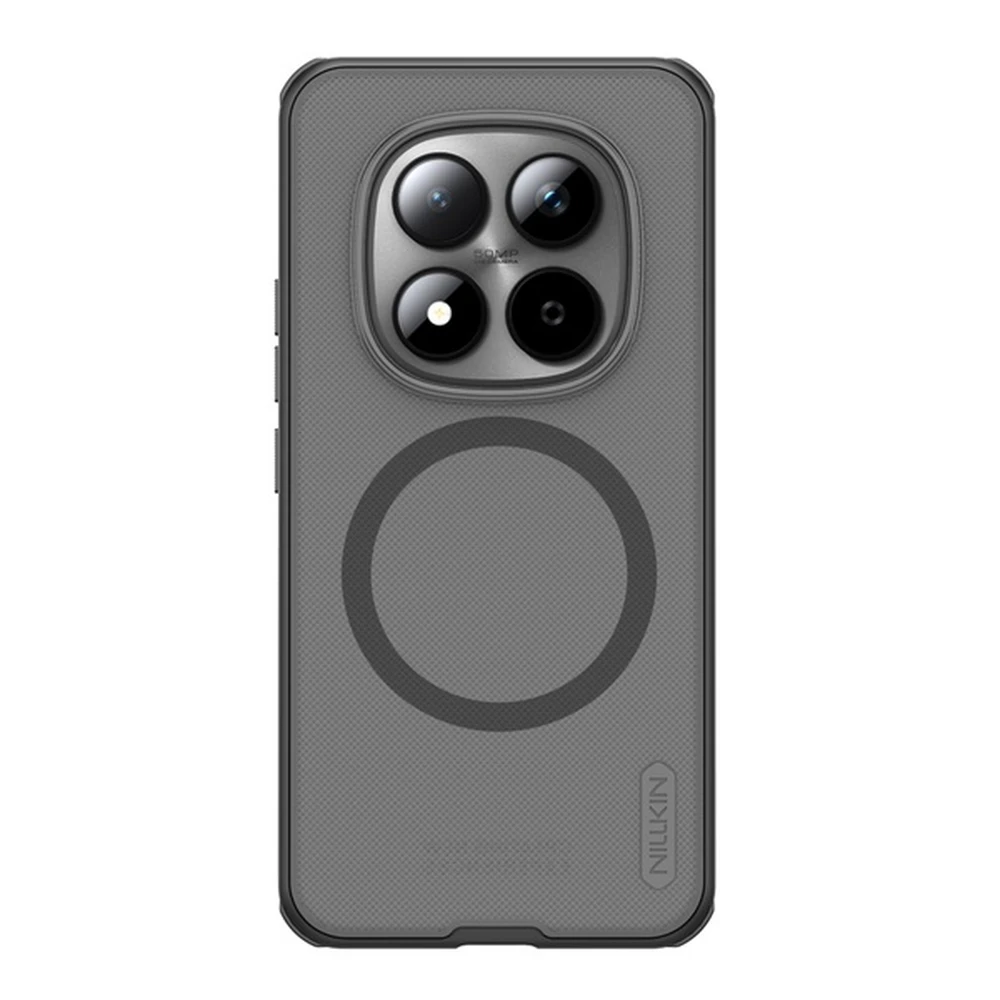 NILLKIN SUPER FROSTED PRO MAGNETIC műanyag telefonvédő tok mágneses Xiaomi Redmi Note 15 Pro Plus 5G átlátszó fekete GP-180980