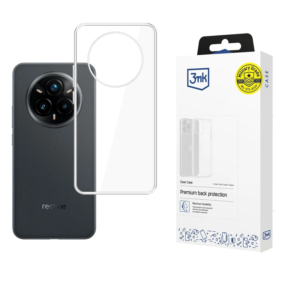 3MK Protective case Clear Case Realme 14 Pro+