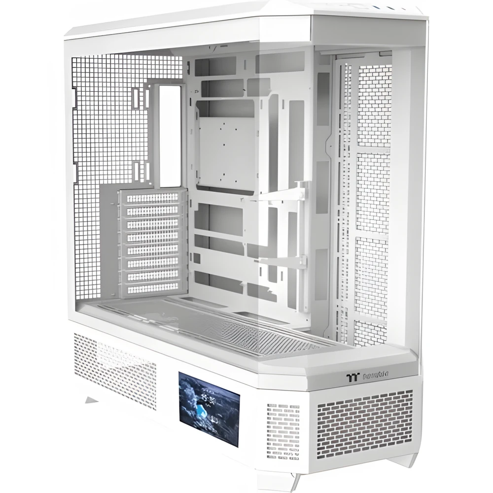 THERMALTAKE View 600 TG bijela + 6" LCD displej