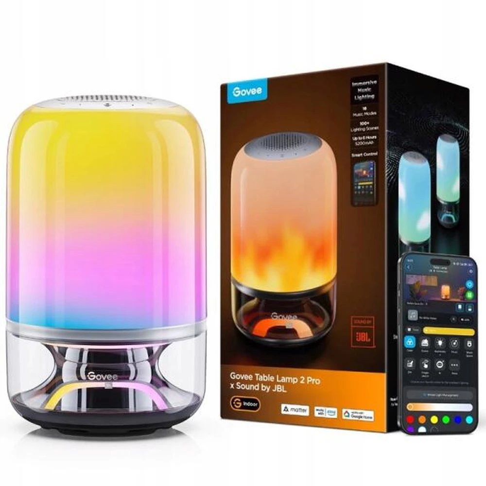 GOVEE Table Led light 2 Pro x Sound by Jbl