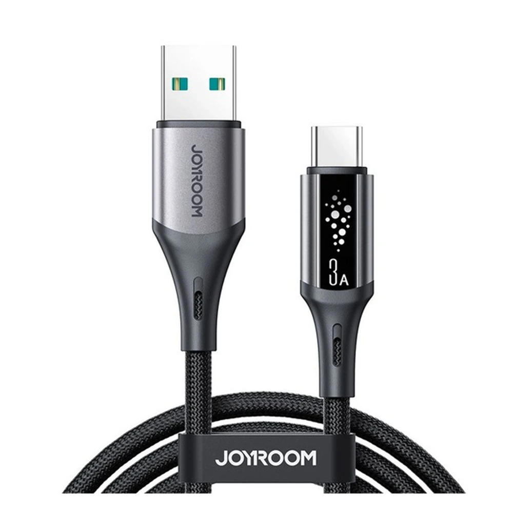 JOYROOM USB 2.0 Type C Converter Black 1.2m S-A60 A-C 3A 1.2M BLACK
