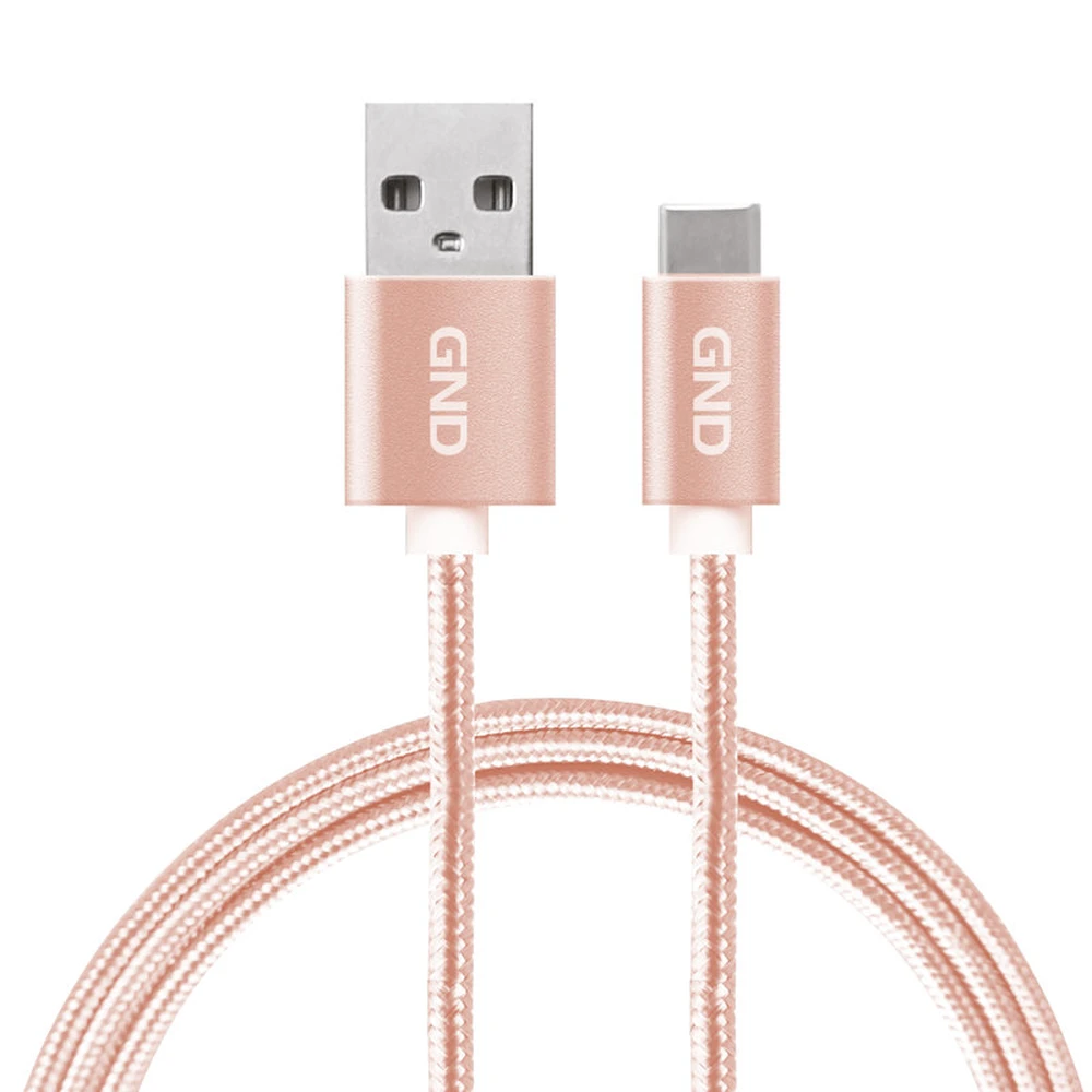 Type-C USB kábel 2m fonott arany DBKF-GNDUSBAC200MM06