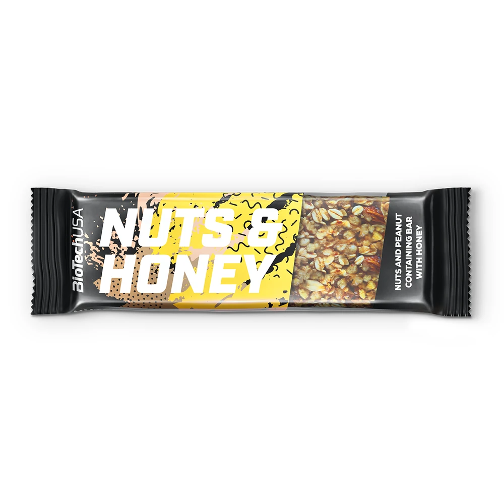 BIOTECH USA Nuts and Honey müzliszelet 35g 100783