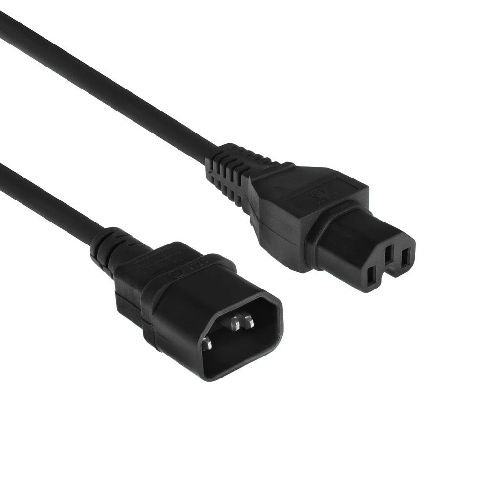 ACT CONNECTIVITY IEC Prehrana Crno 3m AK5339