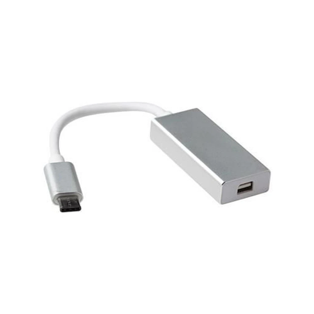ACT CONNECTIVITY USB Type-C - Mini DisplayPort converter grey SB0021