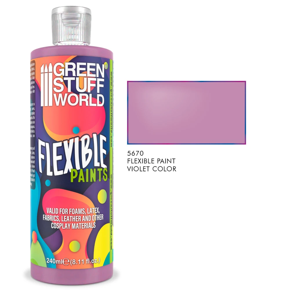 GREEN STUFF WORLD Flexible Paint ibolya lila 240ml GSW5670