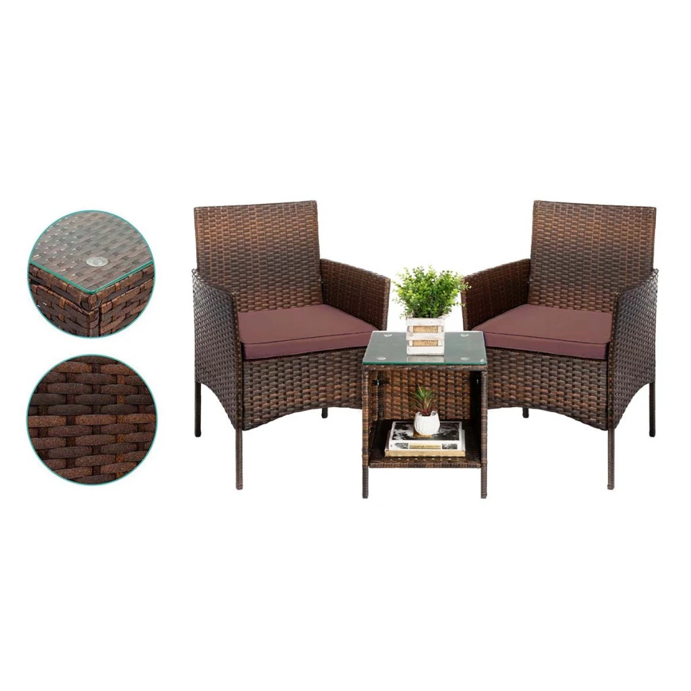 TIMELESS Garden Polyrattan garden furniture set HOP1001460