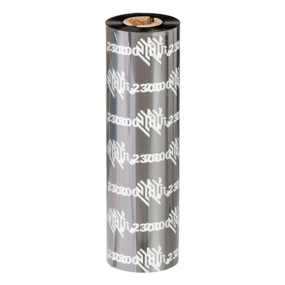 ZEBRA 02300BK06030 RIBBON 2300 WAX 60MM 300 METERS C-25MM BOX OF 12