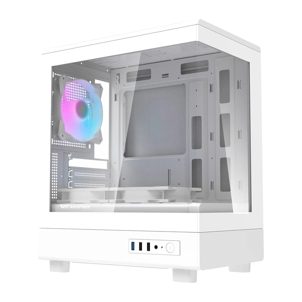 DARKFLASH DB330M white + 3 pcs fan