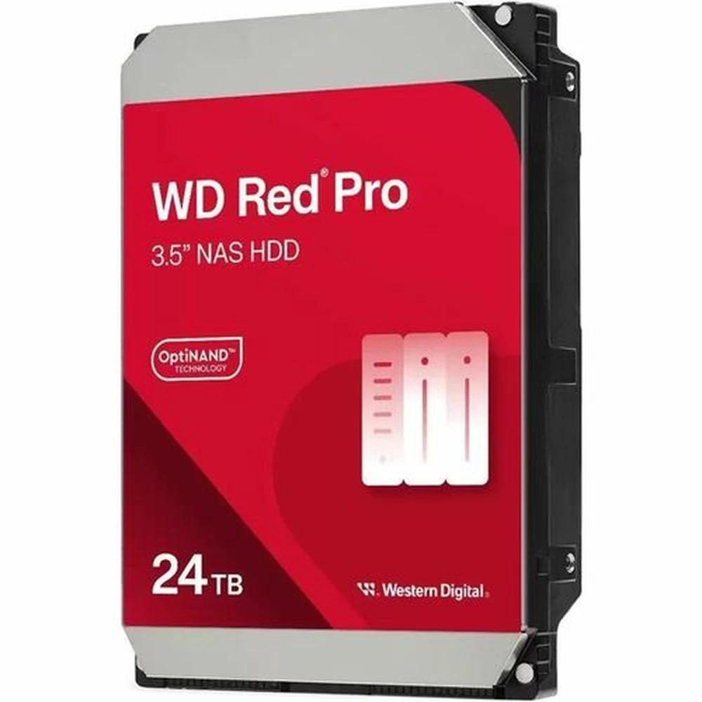 WD Red Pro NAS merevlemez 24TB 3.5" SATA 7200rpm CMR WD241KFGX