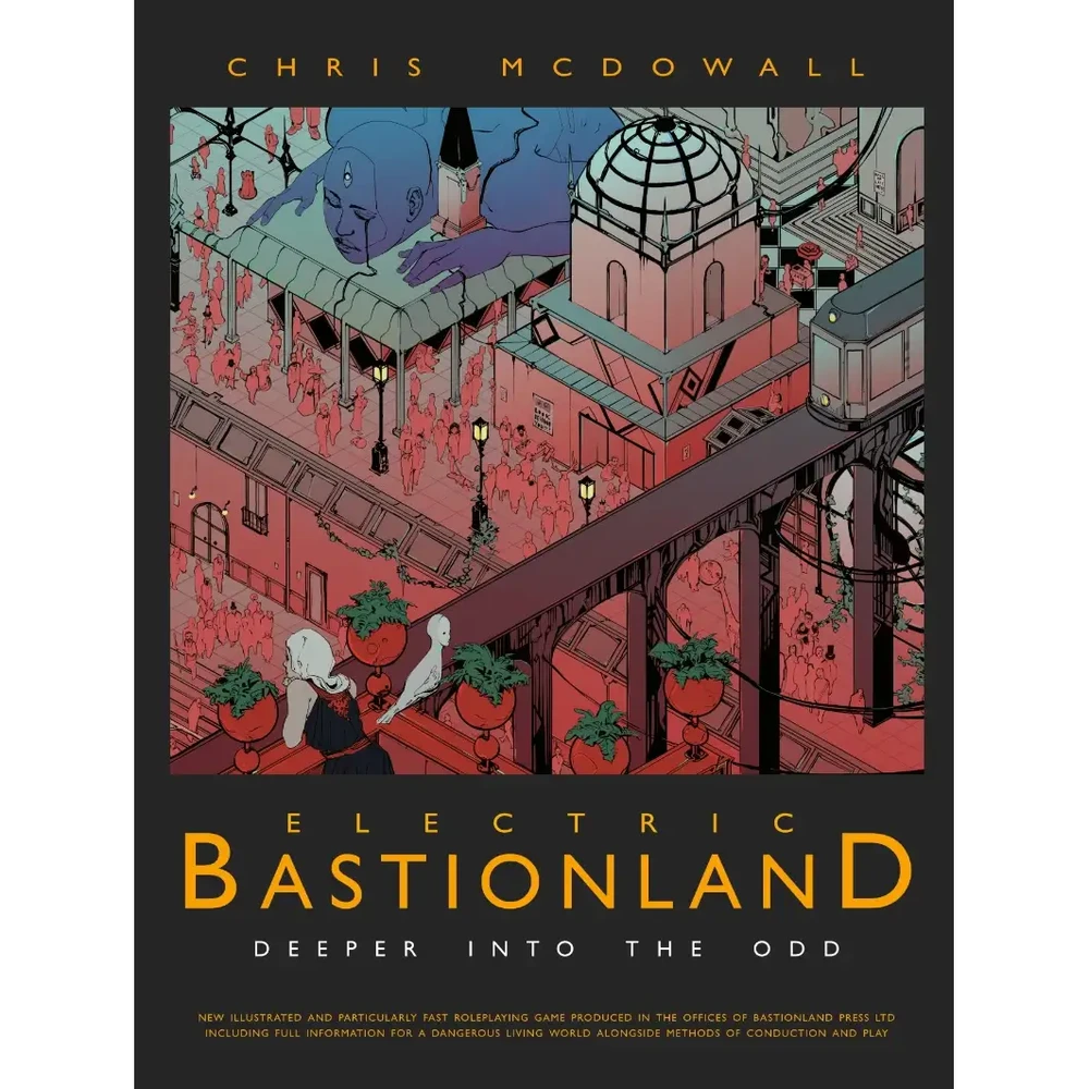 Electric Bastionland szabálykönyv English OSR d20 2019
