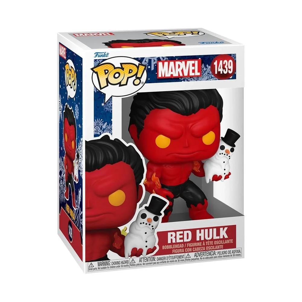 FUNKO Pop Marvel Holiday - Red Hulk figura #1439 889698800341