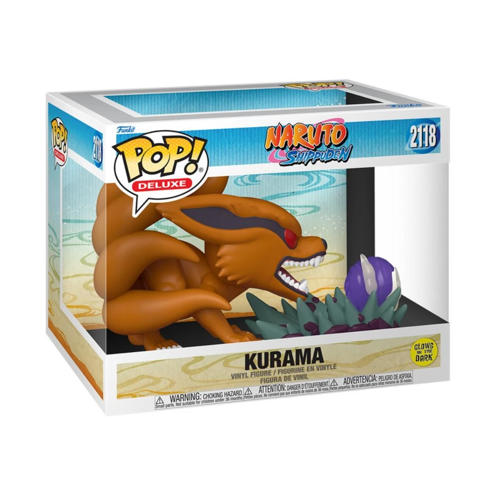 FUNKO Pop Deluxe Naruto - Kurama világító figura 889698865838