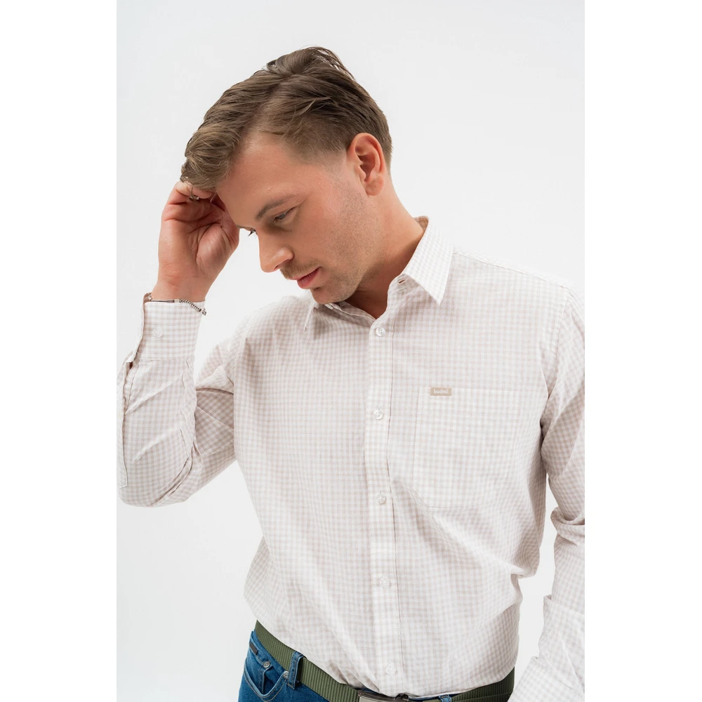 BUDMIL Long sleeve ing Man XXL white-beige