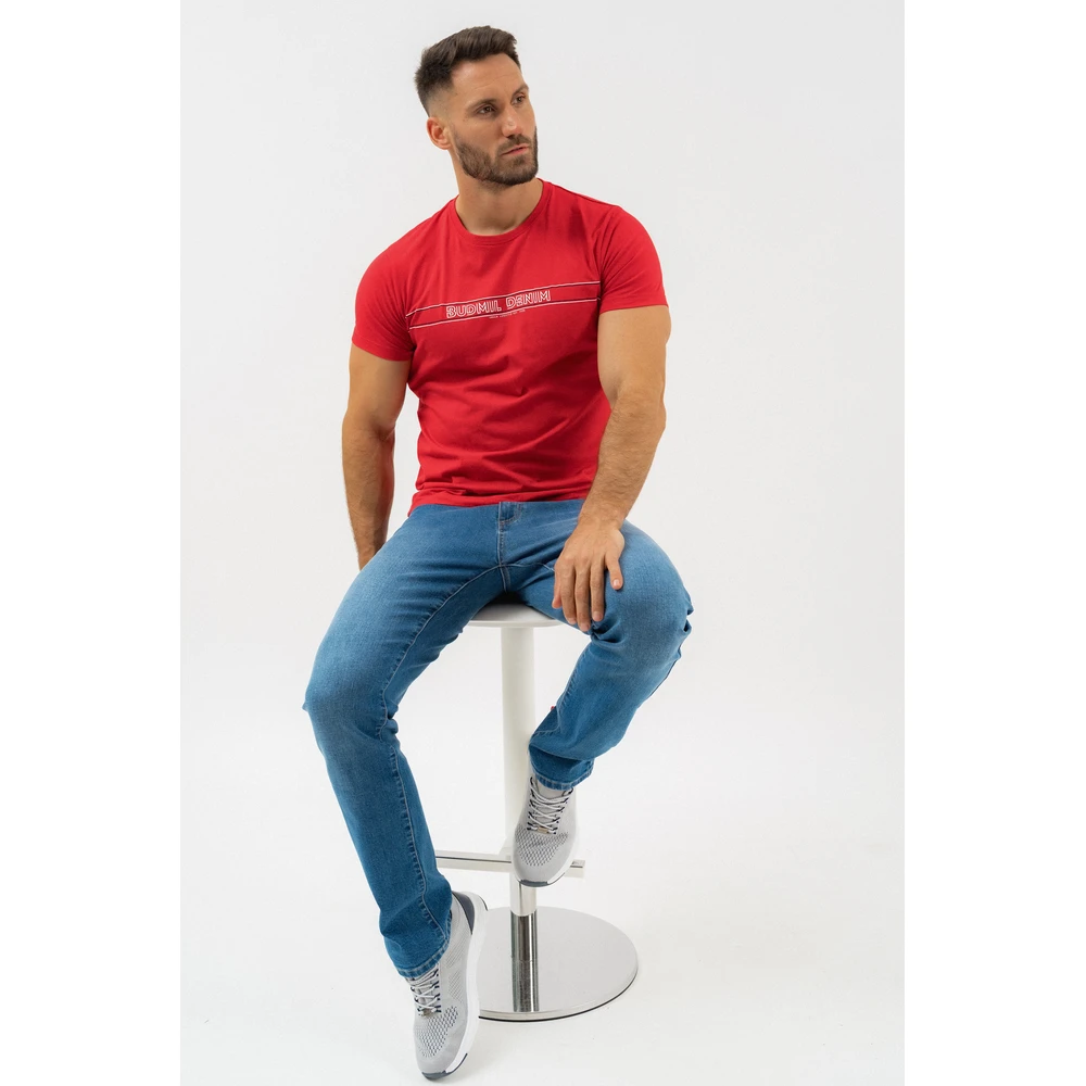 BUDMIL Polo Man L red